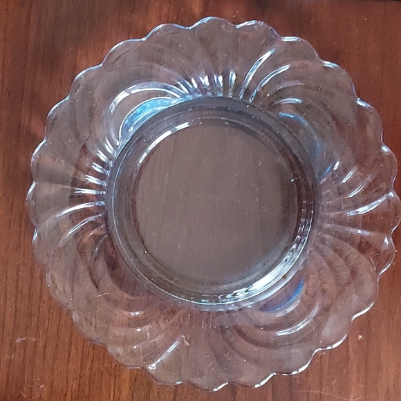 💙Cambridge ice Moonlight Blue Caprice bowl underplate art deco mayonnaise bowl - Picture 7 of 17